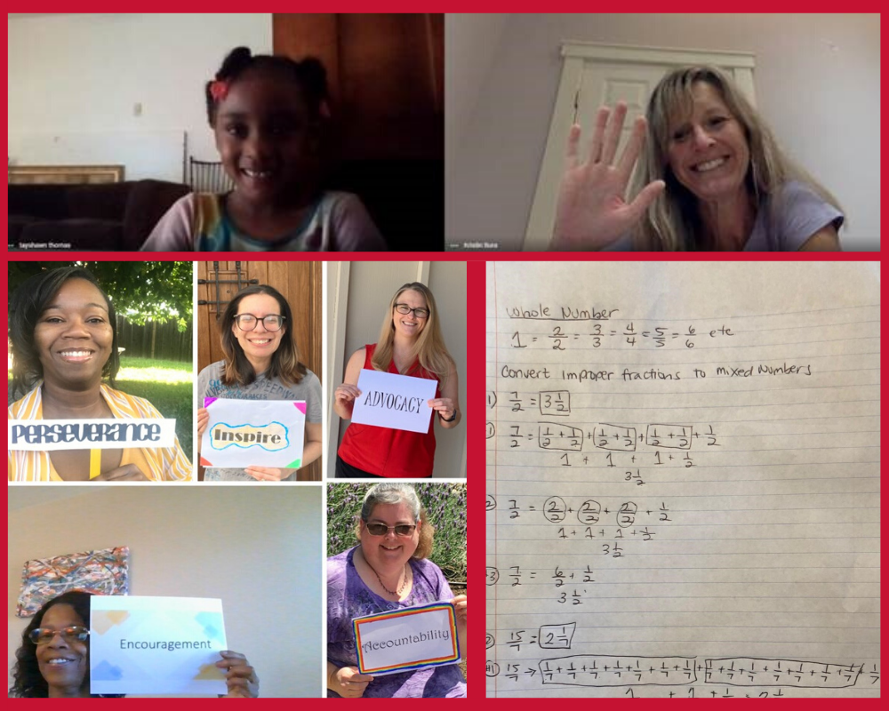 Montage of participants