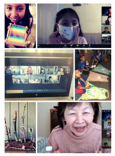 Montage of kids