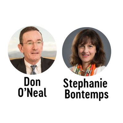 Don O'Neal and Stephanie Bontemps